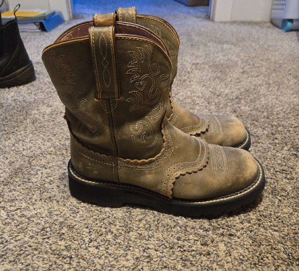 Brown Western Cowboy Boots